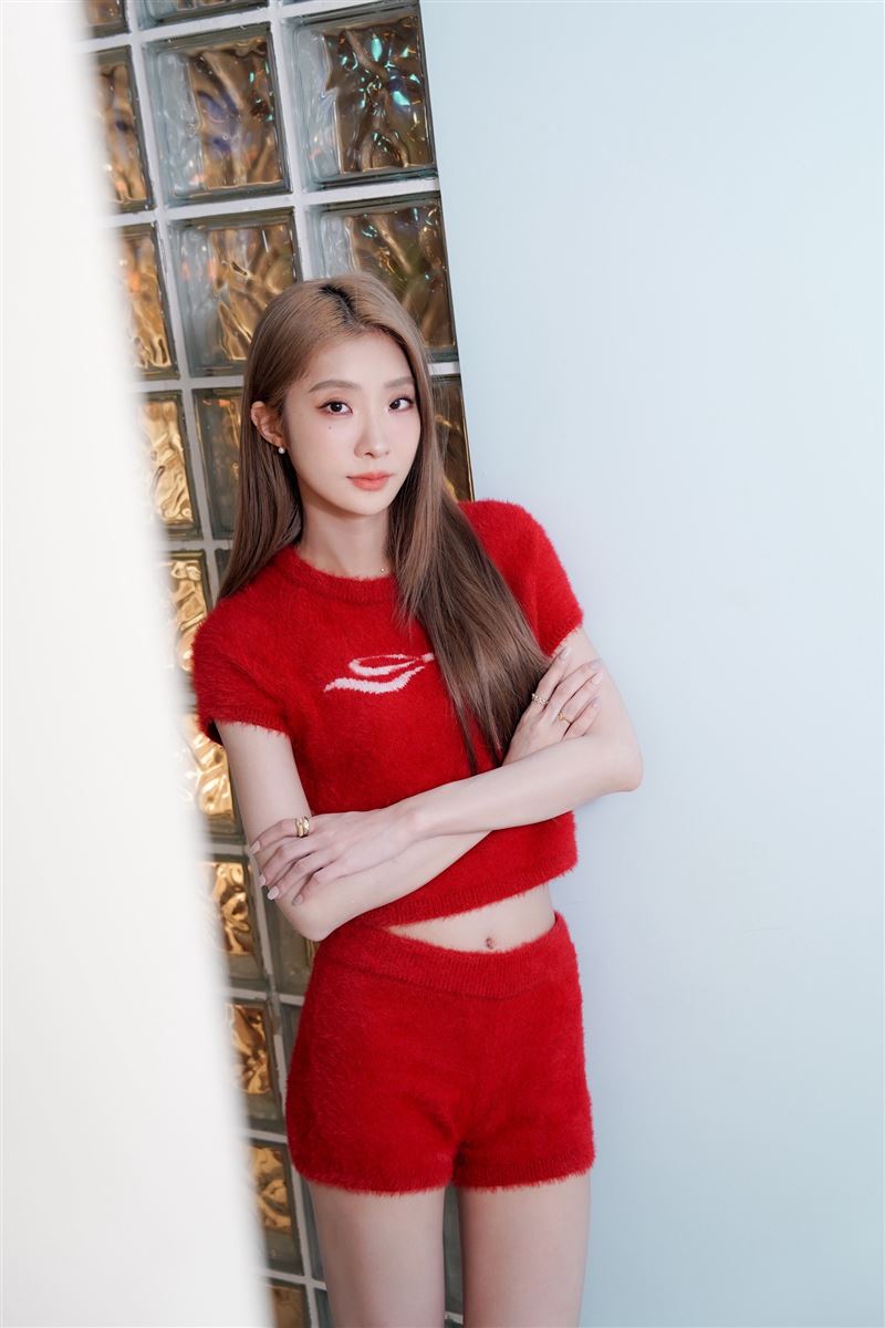 陳華因工作忙碌，分手交往2年多的圈外男友。（圖／記者趙于瑩攝影）