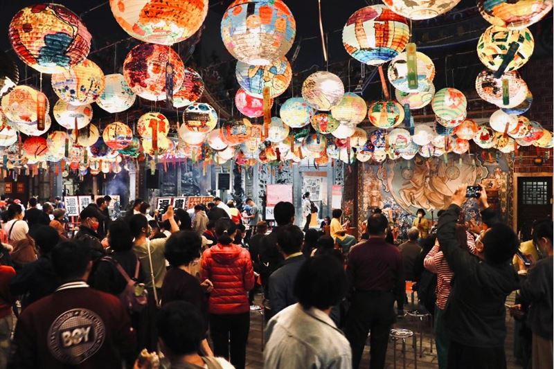 2026年第14屆台南普濟燈會（圖／翻攝自府城普濟殿威靈王池府千歲／臺灣最早王爺廟粉絲專頁）