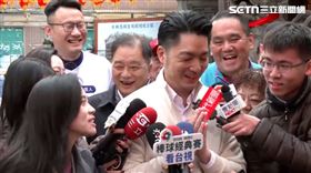 蔣萬安被問到鄭麗文紅繩劇烈抖動，尷尬笑了出來（圖／翻攝畫面）