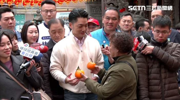 蔣萬安新春走春（圖／翻攝畫面）