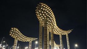 ▲光之祥雲。（圖／雲林縣政府新聞處）