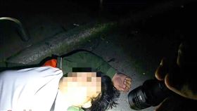 大園,路倒,大年初一,團圓（圖／翻攝畫面）