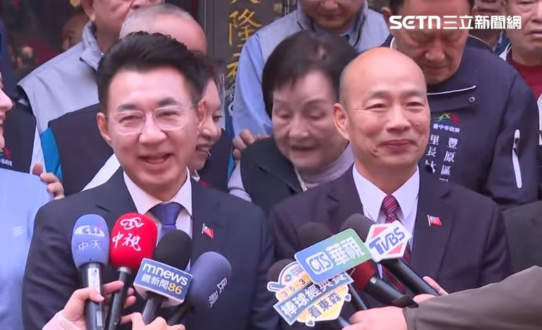 台中合體江啟臣!韓國瑜:不用政治聯想