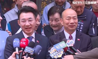 台中合體江啟臣！韓國瑜：不用政治聯想