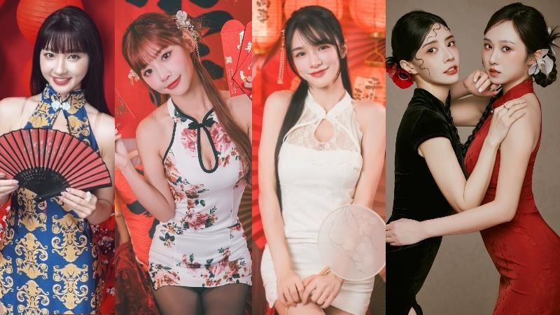 5大啦啦隊女神旗袍辣舞拜年!她們罕合體