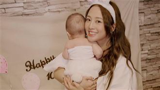 鬼鬼曬愛女拜年音檔　10秒奶音曝光萌翻