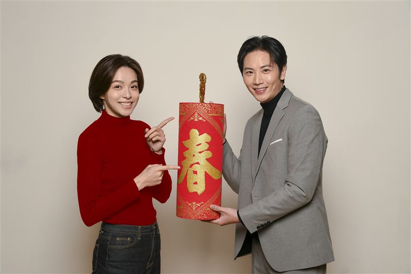 《百味人生》賴郁庭、李睿紳。（圖／三立）