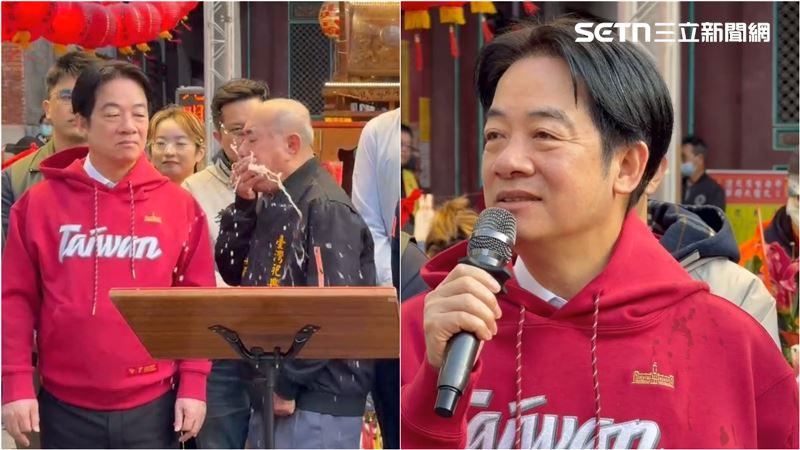 獨/賴清德被噴吐 醫:沒症狀也別大意