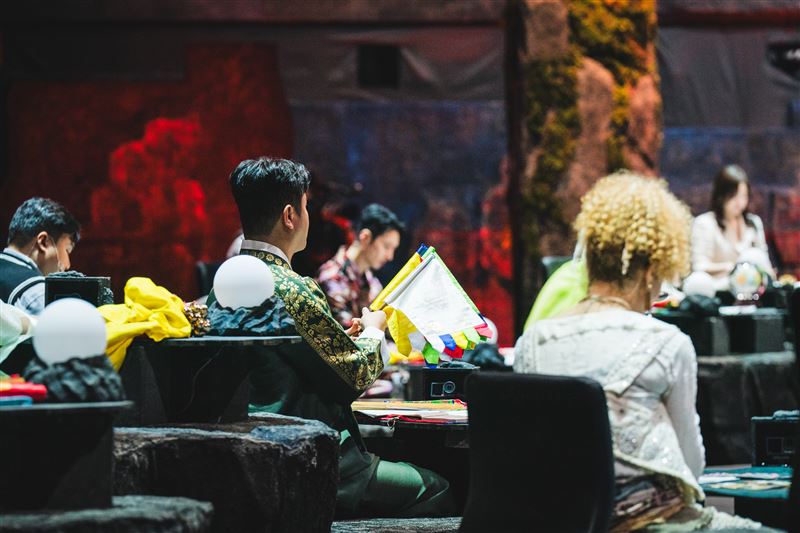 韓國原創實境秀《天機試煉場》。（圖／Disney+提供）