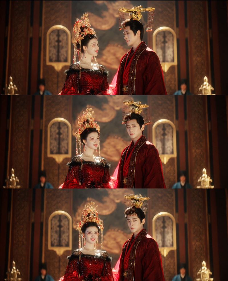 王楚然近期跟男星丞磊演的《成何體統》正在熱播中，人氣不斷飆升。（圖／翻攝自微博）