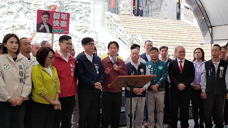 陳其邁將卸任高雄市長 賴清德幫預告下步