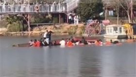 雲南楚雄客船翻覆釀4死，中國國務院掛牌督辦。（圖／翻攝自星洲網）