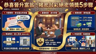 恭喜晉升富翁！揭密台彩絕密領獎5步驟