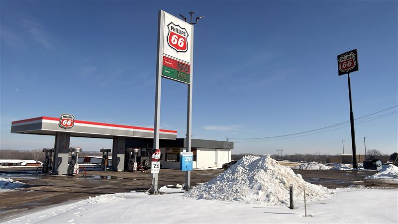 奧克拉荷馬沿途皆可以看到66公路（Route 66）的號誌與加油站。（圖／記者蕭翰弦攝影）