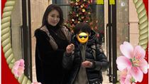 麻衣帶兒返台過年　抽籤洩「正緣一定到」