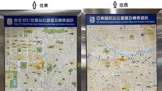 德國人驚北捷地圖北不一定在上　台人解惑