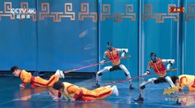 今年中國央視春晚，耍弄武術的機器人成為最矚目的焦點。（圖／翻攝畫面）