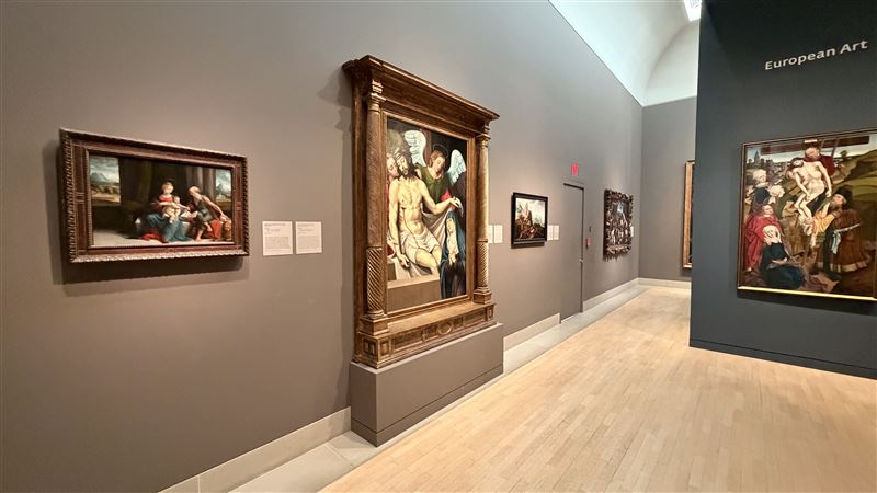 達拉斯藝術博物館內珍貴的歐洲藝術藏品眾多。（圖／記者蕭翰弦攝影）