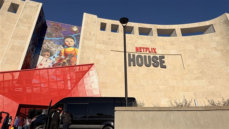2025年底才開幕的Netflix House，絕對是值得一去Z世代打卡亮點。（圖／記者蕭翰弦攝影）