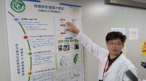 養蚊子藏15萬標本　開箱疾管署病媒實驗室