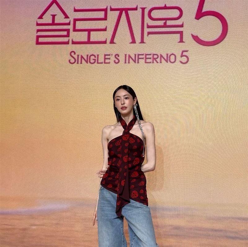 李多熙因主持戀愛實境節目《單身即地獄》再度翻紅。（圖／翻攝自IG @dahee0315）