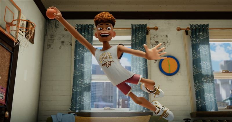 故事從少年籃球員艾德意外贏得限量款潮鞋展開，結局給予年輕世代深刻祝福。（圖／原創娛樂提供）