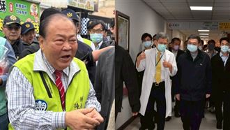 卓榮泰赴高榮探視陳光復　曝「最新病況」