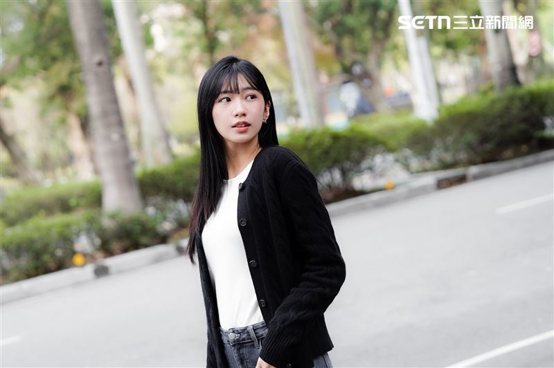 許紫柔過年期間沒有盛大儀式感，只是簡單和家人吃飯、聊天。（圖／記者趙于瑩攝影）