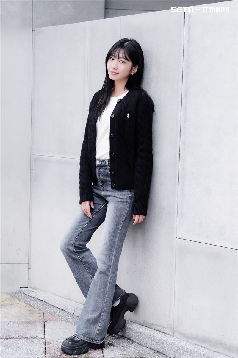 許紫柔分享《凶宅專賣店》中和范少勳飾演兄妹，哥哥對她非常照顧。（圖／記者趙于瑩攝影）