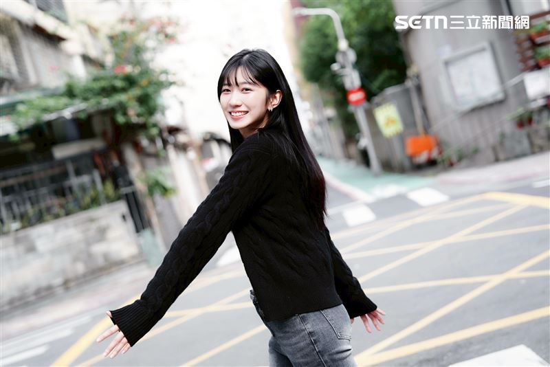 許紫柔與泰國男星Gorn合作拍攝電影《愛的練習生》。（圖／記者趙于瑩攝影）