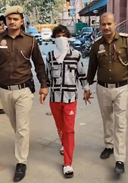 警方綜合網路影片等證據，逮到騎車的男子。（圖／翻攝自X）