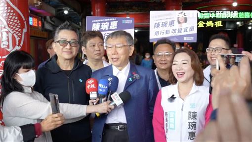 大年初四不鬆懈！柯文哲赴宜蘭輔選陳琬惠