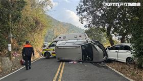 高雄六龜區,車禍,休旅車,台26線（圖／翻攝畫面）