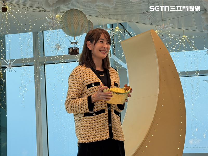 賈永婕透露過年期間到和家人日月潭度假。(圖／記者賴俊佑攝影）