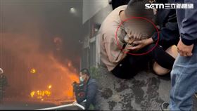 台南市歸仁區,愛犬,火災,請神,燒金紙,金爐（圖／翻攝畫面）