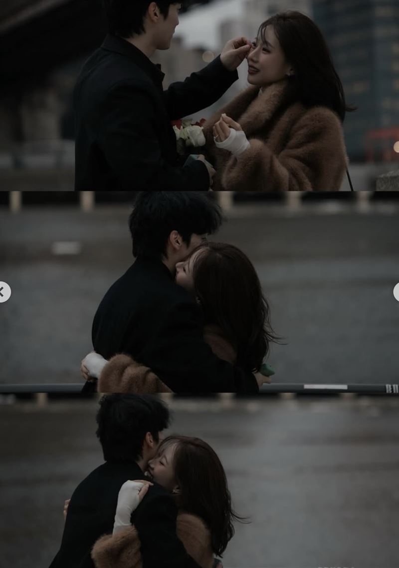 李周輝紐約向高敏英求婚。（圖／翻攝自IG）