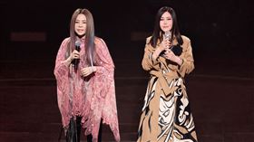 江蕙、江淑娜。「無．有」演唱會台北小巨蛋。（圖／寬宏藝術提供）