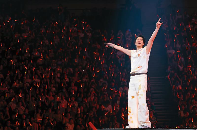 王力宏「最好的地方」演唱會,被業界視為年度最大型項目之一的巡演工程。(西東音樂提供)
