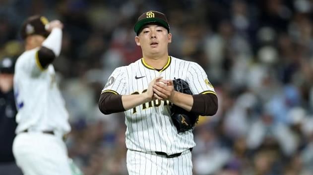 日籍投手松井裕樹左側腹股溝拉傷。（圖／翻攝自X平台 @SleeperPadres）