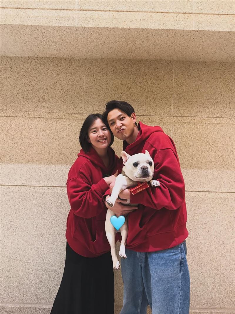 劉品言與連晨翔去年閃婚生女。（圖／翻攝自劉品言IG）