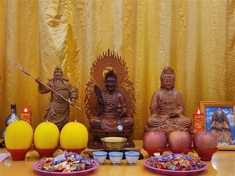 奇！鄭麗文法鼓山敲鐘紅繩神秘抖動。全台唯一音頻感應祥龍老師曝光18個字解大惑【從中明白自己實在過日子才是最重要的事】。圖為 祥龍老師隱身在屏東麟洛的一處修行地點。（圖／記者鍾志鵬攝影）