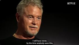 好萊塢男星艾瑞克丹恩（Eric Dane）生前接受《最後一席話》（Famous Last Words）節目訪談。（圖／翻攝自Netflix YouTube官方頻道）