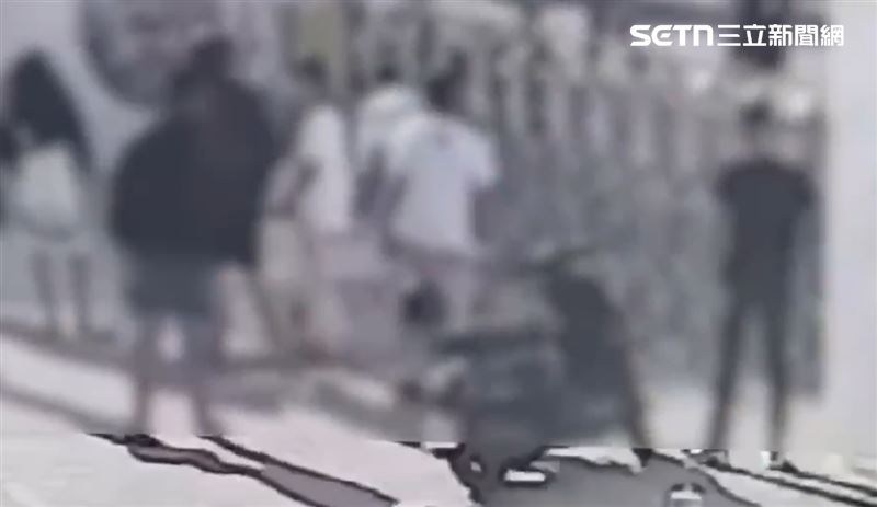 全案依妨害秩序、傷害、社會秩序維護法及少年事件處理法函送地方法院審理。（圖／翻攝畫面）