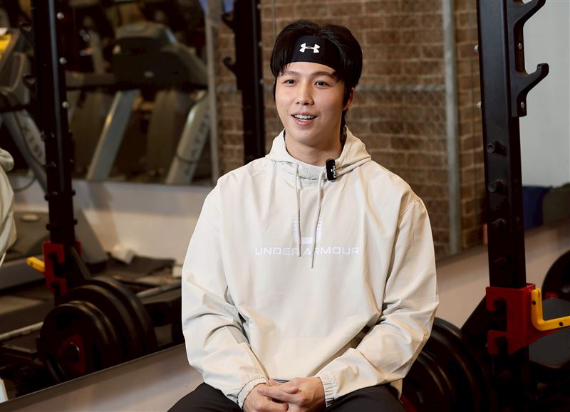 林禹曾與館長開會。（圖／記者鄭孟晃攝影）