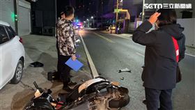 台中市大里區今（22）日凌晨驚傳一起嚴重車禍。