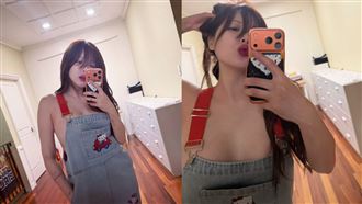 泫雅發辣照反擊懷孕傳言　渾圓測乳包不住