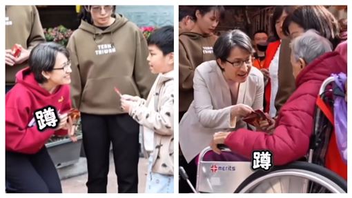 發福袋一蹲再蹲！蕭美琴笑曝：順便練深蹲