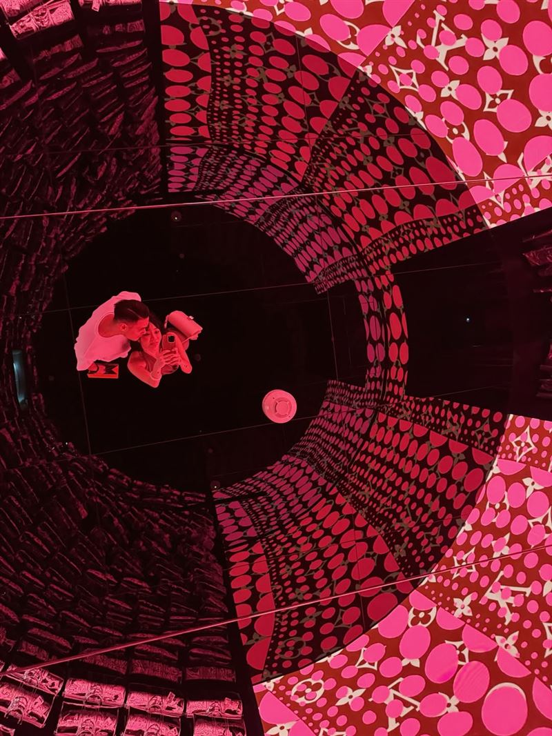 陳芳語和圈外男友感情穩定,新年期間也不斷秀恩愛。(圖/翻攝自IG @lekimberleyy)