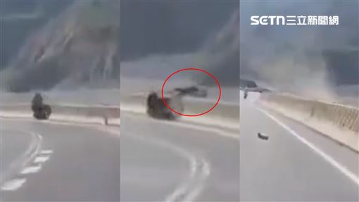 生前畫面曝！3車友出遊…過彎屍墜谷剩煙
