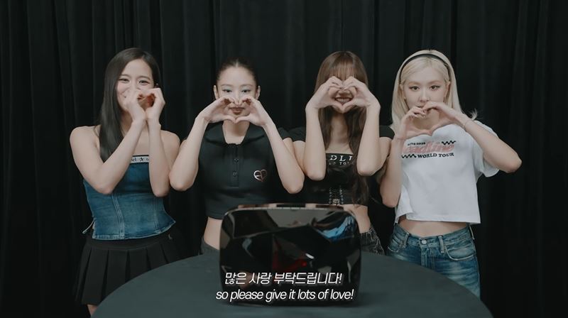 BLACKPINK頻道訂閱數破1億，成為全球史上第一組達成此紀錄的藝人。（圖／翻攝自BLACKPINK YT）